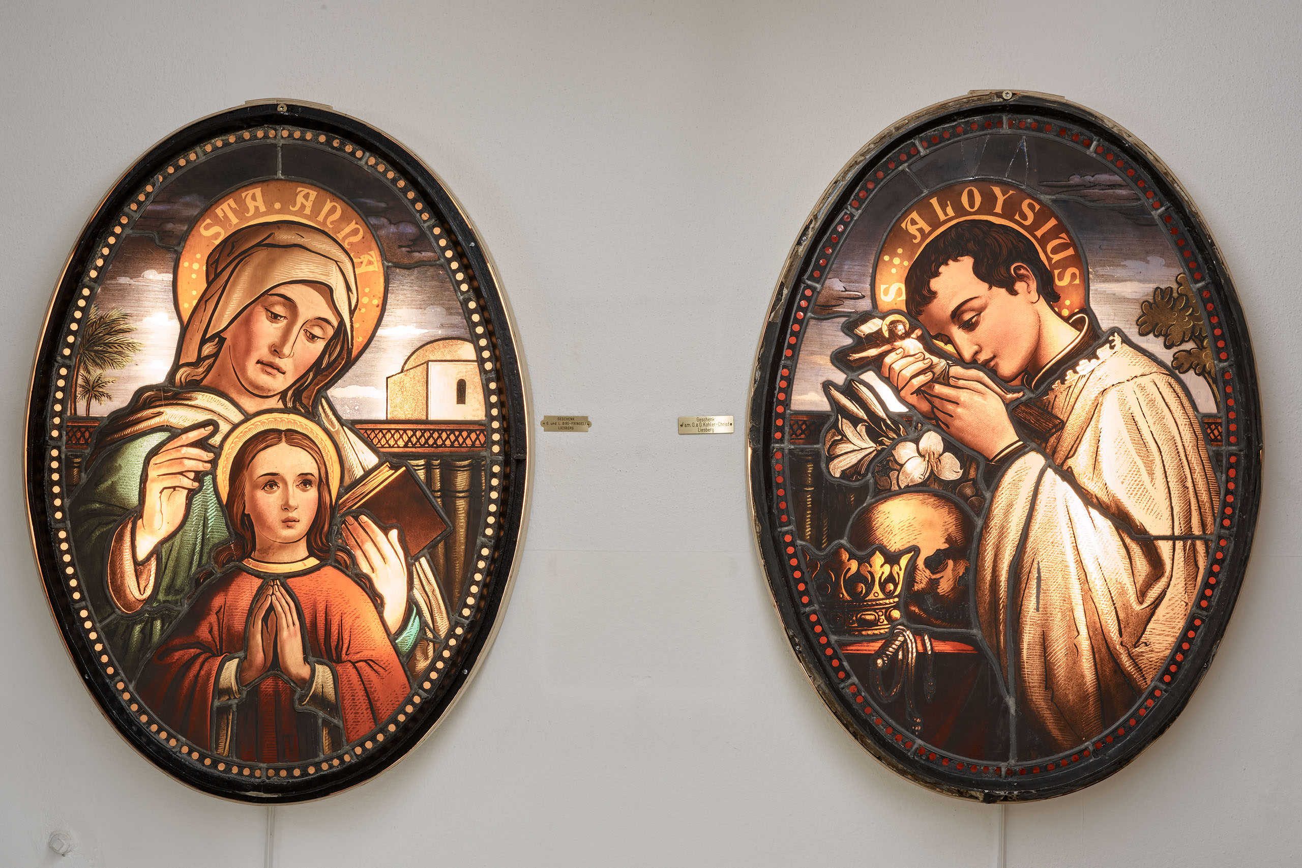 St. Peter und Paul. Fragmente der Verglasung